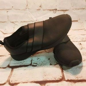 TredSafe Womens Shoes Sz 9.5 Slip Resistant Enduropro Anti Fatigue Slip On Black
